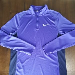 Nike 1/2 zip Dry-Fit running pullover shirt Men XL